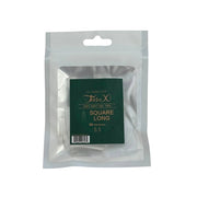 TiaraX Clear Tips Bag - Square Long - Refill Tip Bags #5.5