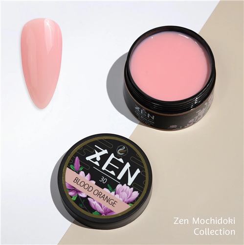 ZEN Builder Hard Gel Nail - #30 - Blood Orange - Mochidoki Collection - 50ml