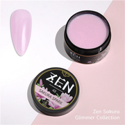 ZEN Builder Hard Gel Nail - #48 Sakura Spark - Sakura Glimmer Collection - 50ml