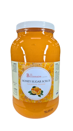 Billionaire - Honey Sugar Scrub - Orange & Tangerine 1 Gal 3785ml