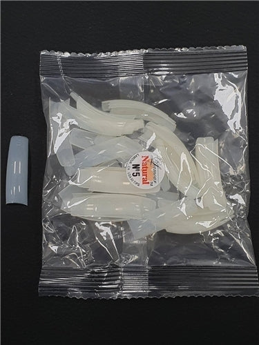 Lamour - Natural Nail False Tips Extension Refill Size 5 (50pcs)