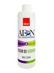 Aeon - Nail Dip Dipping Liquid #2 Color or French Base Refill 8oz